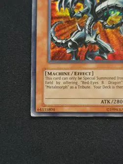 Red-Eyes Black Metal Dragon (Forbidden Memories) FMR-001 Yu-Gi- Oh! Video Game - Image 4