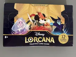 Disney Lorcana TCG The First Chapter Booster Box English *DENTED BOX CORNER* - Image 1