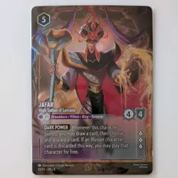 Jafar High Sultan of Lorcana - Foil Promo 33/P2 - Disney Lorcana Set Champs - Image 1