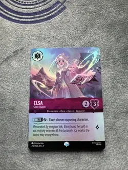 Elsa - Snow Queen (Epic) 210/204 Epic Fabled NM Lorcana Disney - Image 1