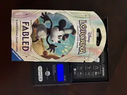 Disney Lorcana Fabled Lot Of 4 Sleeved Booster Packs HEAVY - Image 2