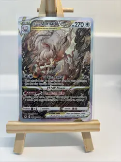 Hisuian Zoroark VSTAR Holo Pokemon Card Crown Zenith: Galarian Gallery GG56/GG70 - Image 1