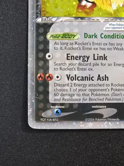 Rocket’s Entei ex 97/109 | EX Team Rocket Returns | Ultra Rare Holo | LP - Image 5