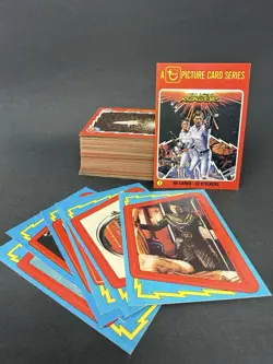 Lot Of 1979 Buck Rogers Trading Cards 83 Cards And Six Stckers - Image 4