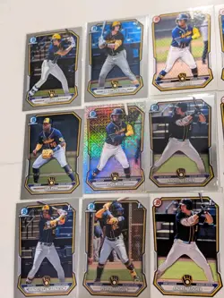 2026 Bowman Milwaukee Brewers Prospect 14 Card Lot Jesus Made Andrew Fischer - Image 3