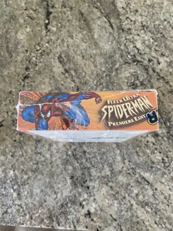 Marvel Spider-Man Fleer Ultra Premier Edition Sealed Trading Card Box Sealed 95’ - Image 4