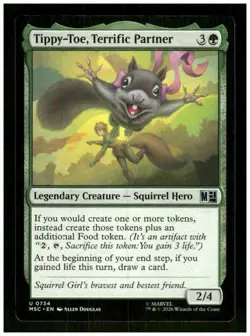 Tippy-Toe, Terrific Partner 734 Commander: Marvel Super Heroes Magic - Image 1