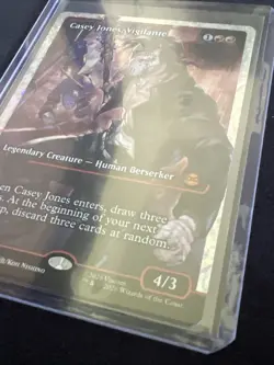 Casey Jones Vigilante (0296) (Showcase) (Fracture Foil) TMNT NM MTG - Image 5