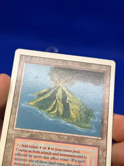 VTG Magic the Gathering Revised Edition Volcanic Island Dual Land Reserved List - Image 3