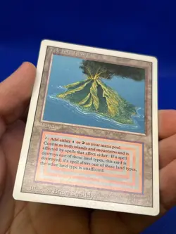 VTG Magic the Gathering Revised Edition Volcanic Island Dual Land Reserved List - Image 5