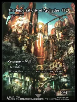 The Imperial City of Archades - Wall of Omens (Showcase) Final Fantasy Foil - Image 1