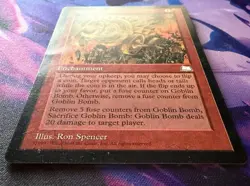 MTG Goblin Bomb x1 MP/HP Weatherlight - Image 3