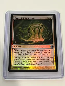 *foil GRACEFUL REPRIEVE Morningtide MTG Magic the Gathering - Image 1