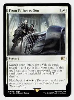 From Father to Son 20 Rare FINAL FANTASY Magic: The Gathering Foil - Image 1