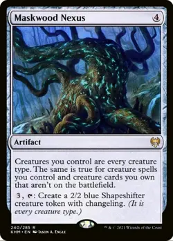 X 1 Maskwood Nexus NM-M KHM 240 Kaldheim MTG Magic The Gathering - Image 1