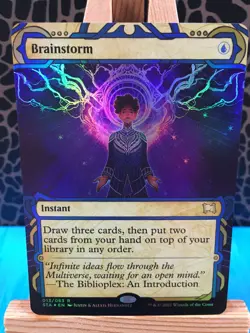 MTG - Brainstorm. Strixhaven: Mystical Archive. Foil - Rare - Blue Instant. - Image 1