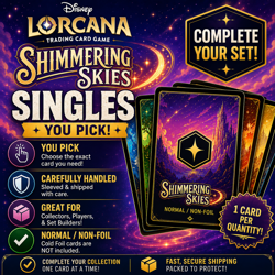 Disney Lorcana: Shimmering Skies #1-204 Near Mint - Image 1