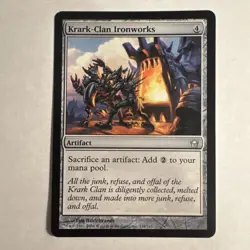 Krark-Clan Ironworks - Magic the Gathering MtG - Fifth Dawn - LP - Image 1