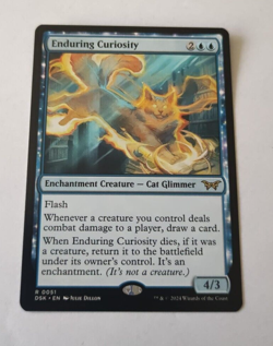 MtG Enduring Curiosity (DSK-0051) Rare English MINT - Image 1