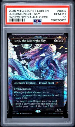 2025 MTG SECRET LAIR COUNTDOWN KIT #0037 JUNJI, THE MIDNIGHT SKY PSA 10 - Image 1