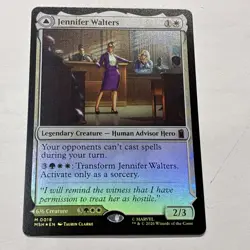 Foil Presale Jennifer Walters M/NM Magic: The Gathering MTG Marvel Super Heroes - Image 1