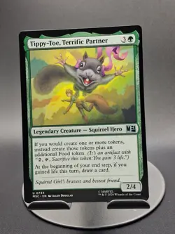 Tippy-Toe, Terrific Partner U Commander: Marvel Super Heroes 734 NM - Image 1