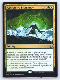 Aggressive Biomancy 121 Commander: Modern Horizons 3 Magic: The Gathering LP - Image 1