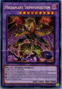 Predaplant Triphyoverutum LDS3-EN076 Legendary Duelists: Yu-Gi-Oh Limited MP - Image 1