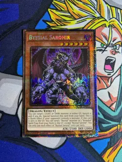 Konami Yu-Gi-Oh! TCG Bystial Saronir Foil 1st Ed English STARLIGHT RARE NM - Image 1