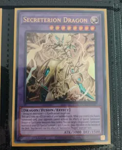Yugioh Secreterion Dragon DUAD-EN037 Ultra Rare 1st Ed NM - Image 1