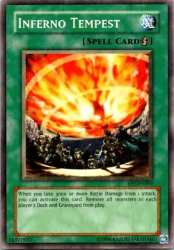 Inferno Tempest EP1-EN007 Yu-Gi-Oh! Movie Exclusive Pack Yu-Gi-Oh NM - Image 1