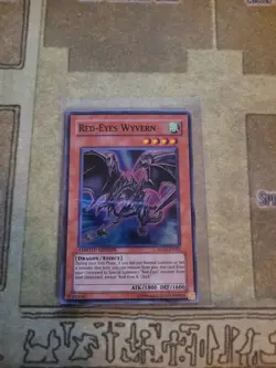 YUGIOH RED-EYES WYVERN ANPR-ENSE2 SUPER LIMITED ED NM - Image 1