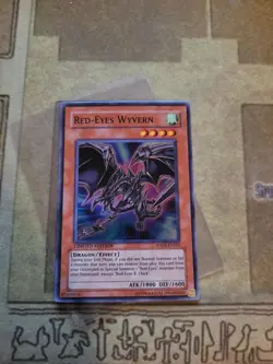 YUGIOH RED-EYES WYVERN ANPR-ENSE2 SUPER LIMITED ED NM - Image 2