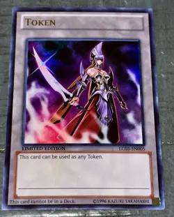 Yugioh Gorz Token LC03-EN005 Ultra Rare Limited Edition Near Mint Card - Image 1