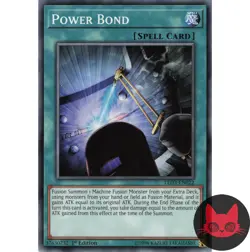 Yugioh Power Bond LED3-EN022 Common 1st Edition NM - Image 1