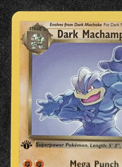 Pokemon TCG Dark Machamp 27/82 - 1st Edition Team Rocket Non-Holo Rare Card LP+ - Image 2