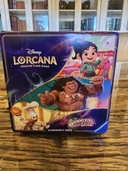 Disney Lorcana TCG Shimmering Skies Illumineer's Trove Box (New & Sealed) - Image 1