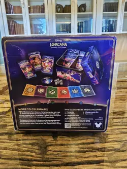 Disney Lorcana TCG Shimmering Skies Illumineer's Trove Box (New & Sealed) - Image 3