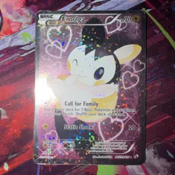 Emolga (Full Art) RC23/RC25 Legendary Treasures: Radiant Collection Holo Damaged - Image 1