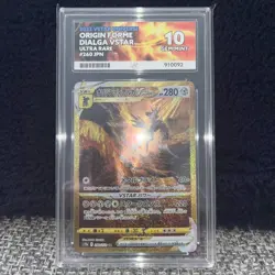 2022 VSTAR Universe Origin Forme Dialga VSTAR 260 ACE 10 Gem Mint Ultra Rare - Image 4