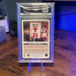 1994-95 VERY LOW POP Upper Deck Collector's Choice Michael Jordan #240 PSA 9 - Image 2