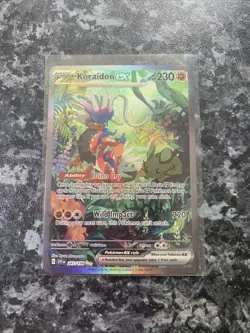 Pokemon TCG Koraidon EX Scarlet Violet Base Set 247/198 Special Illustration - Image 1