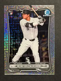 2026 Bowman Chrome Munetaka Murakami #9 White Sox (RC) Rookie Mojo Refractor - Image 1