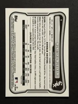 2026 Bowman Chrome Munetaka Murakami #9 White Sox (RC) Rookie Mojo Refractor - Image 2