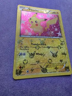Pokemon Pikachu RC7/RC25 Holo Rare Legendary Treasures Radiant Collection - Image 2