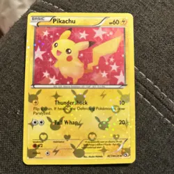 PIKACHU RC7/RC25 HOLO UNCOMMON LEGENDARY TREASURES: RADIANT COLLECTION POKEMON - Image 1