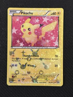 Pokemon Pikachu TCG Holo Card RC7/RC25 Radiant Collection Legendary Treasures - Image 1