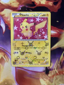 Pokemon Pikachu TCG Holo Card RC7/RC25 Radiant Collection Legendary Treasures - Image 1