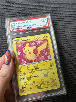 Pokemon Pikachu TCG Holo Card RC7/RC25 Radiant Collection Legendary Treasures - Image 1