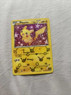 Pokemon Pikachu RC7/RC25 Legendary Treasures Radiant Collection Holo LP - Image 1
